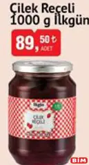 İLKGÜN ÇİLEK REÇELİ 1000 G